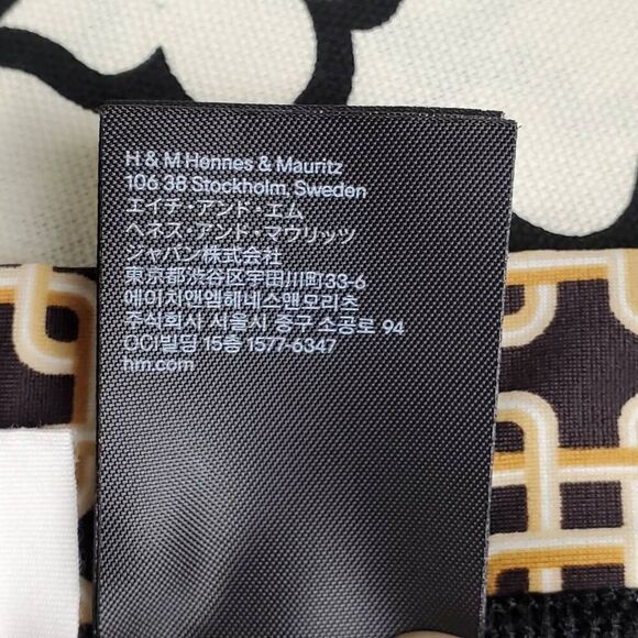 H&M Henry Allen Medium Geometric print Pant - Picture 6 of 6